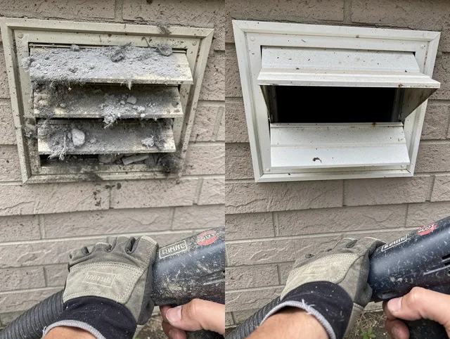 Professional dryer exhaust vent cleaning by Waterford Dryer Vent Cleaning in Waterford