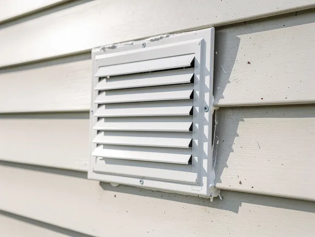 Expert vent cover replacement by Waterford Dryer Vent Cleaning in Waterford
