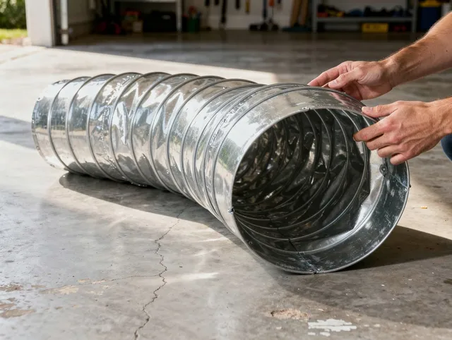 Waterford Dryer Vent Cleaning specialist using advanced equipment for thorough duct cleaning in Waterford