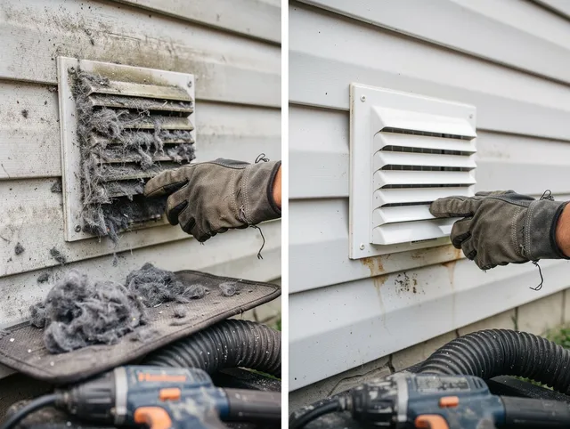 Residential dryer vent cleaning by Waterford Dryer Vent Cleaning in Waterford